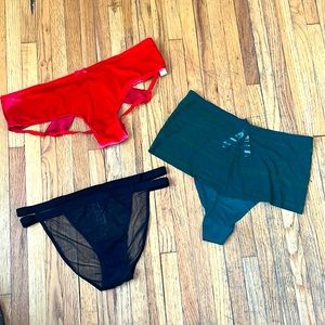 Victoria’s Secret novelty panty bundle
